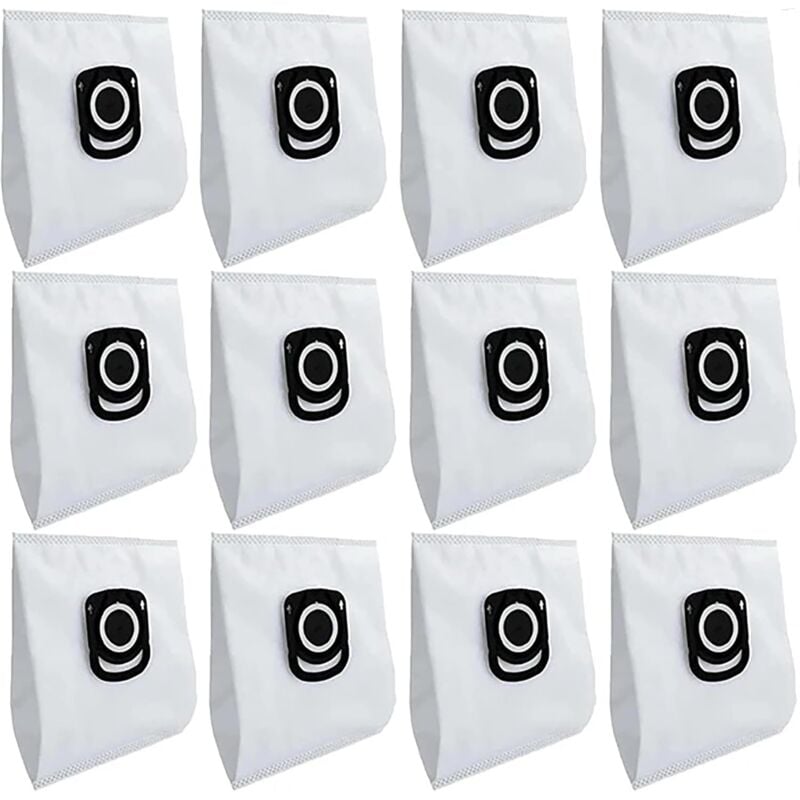 Lot de 12 sacs compatibles pour Rowenta Hygiene ZR200520 pour Compact Power, X-Trem Power et Silence Force Series - 12 sacs aspirateurs