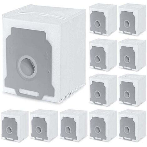 Lot de 12 sacs d'aspirateur de remplacement compatibles pour Irobot Roomba I3, i4, i6