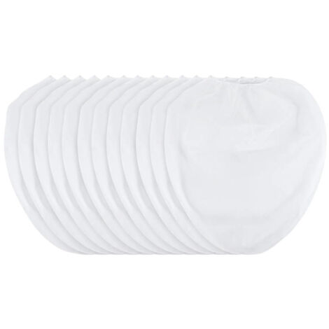 Lot de 12 sacs filtrants pour peinture de 5 gallons (environ 19 litres), à mailles fines et ouverture élastique sur le dessus, pour pistolets à peinture.
