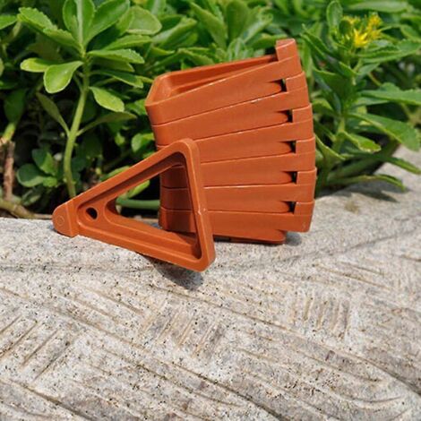 Lot de 12 supports pour plantes en pot, supports pour pots de fleurs, pour plantes d'intérieur et d'extérieur.
