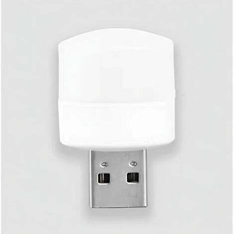 [Lot de 12] Veilleuse enfant avec prise - Lampe colonne USB avec lumière chaude, à brancher sur la prise