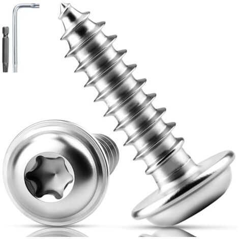 Lot de 120 vis à tôle M3, auto-taraudeuses, trempées, nickelées, pour métal et plastique, assortiment de vis universelles pour réparation professionnelle, projets de bricolage, résistantes à la