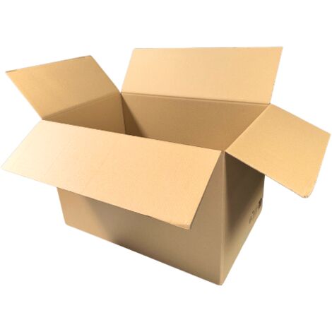 Lot de 125 Caisse carton américaine 600 x 400 x 400 mm