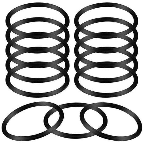 Lot de 13 courroies de rechange rondes pour aspirateur Sanitaire, modèle SC679 C2094, référence 30563B