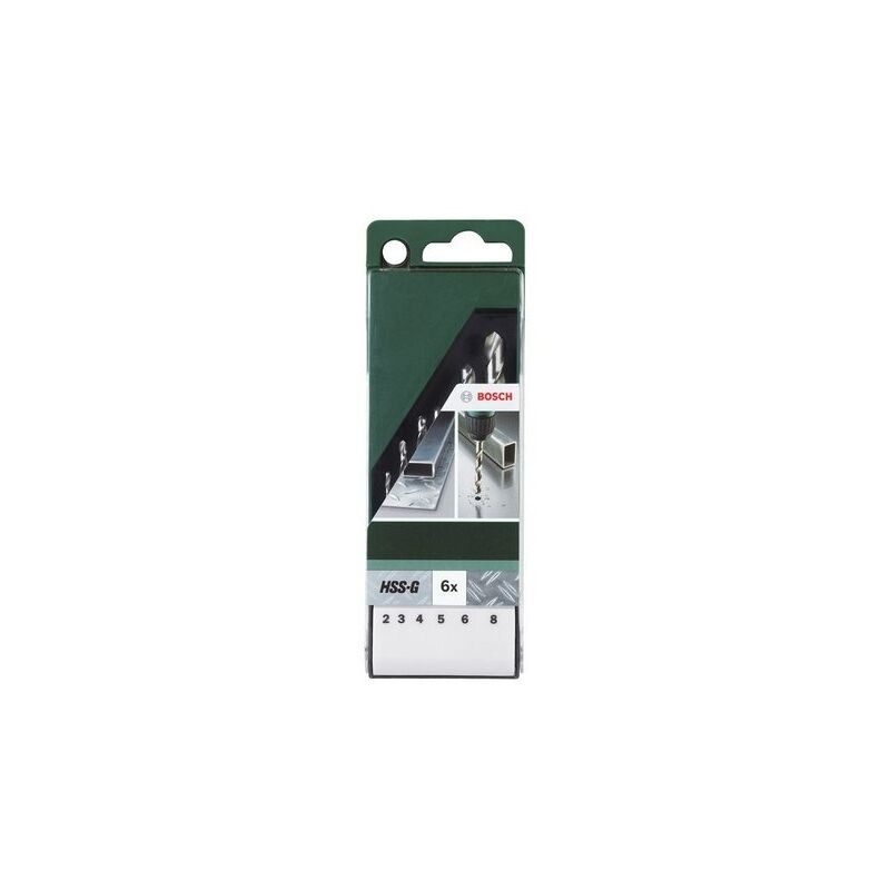 Bosch 2609255061 Set De 13 Forets À Métaux Rectifiés Hss-G Din 338