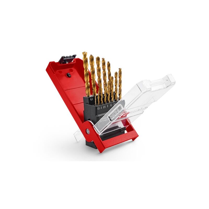 Einhell Lot de 13 forets en HSS TiN pour métal 49427013