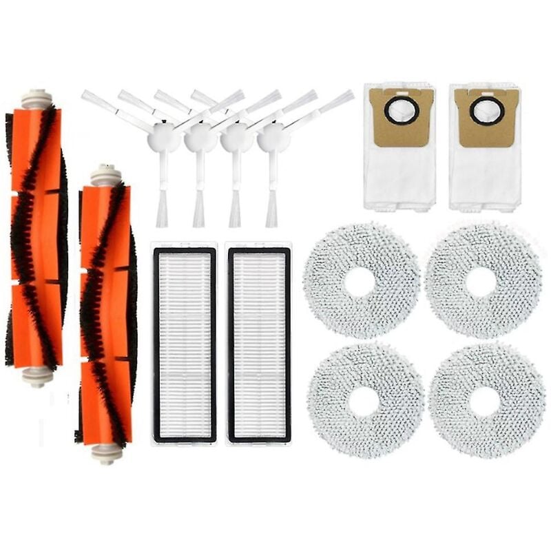 Fei Yu - Lot de 14 filtres Hepa pour brosse latérale principale Dreame S10/s10 Pro