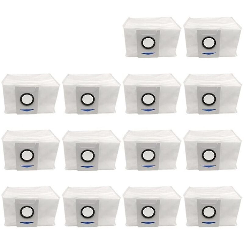 Fei Yu - Lot de 14 sacs à poussière de rechange pour aspirateur Deebot X1 Omni Turbo, bac à poussière haute capacité, accessoires