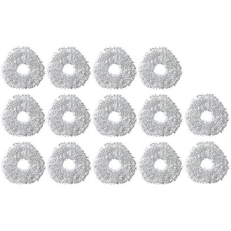 Lot de 14 serpillères réutilisables pour robot Narwal T10, serpillères en microfibre