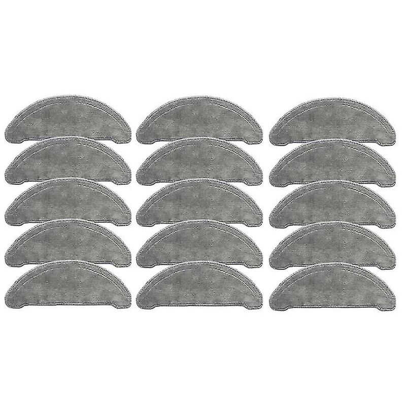 Fei Yu - Lot de 15 chiffons de nettoyage pour aspirateur robot Eve Plus