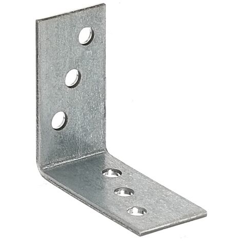 Lot De 15 Équerres Galvanisé Gah Alberts, 60X60X40 Mm
