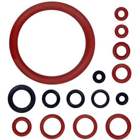 Lot de 15 Joints Toriques en Silicone Compatible avec les Joint Machines à Café Philips Saeco Spidem Gaggia, pour Groupe D'Infusion, Unité D'Infusion, Soupape de Support, Soupape à Vapeur