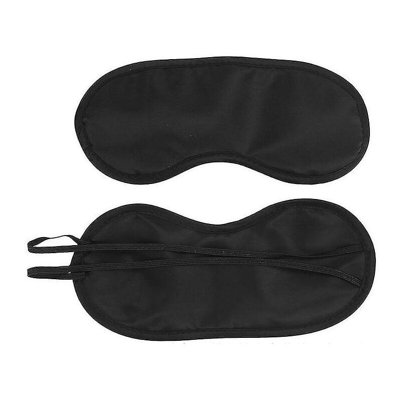 Lot de 15 masques de sommeil pour les yeux bandés pour les jeux, les fêtes, les voyages, avec sangle réglable