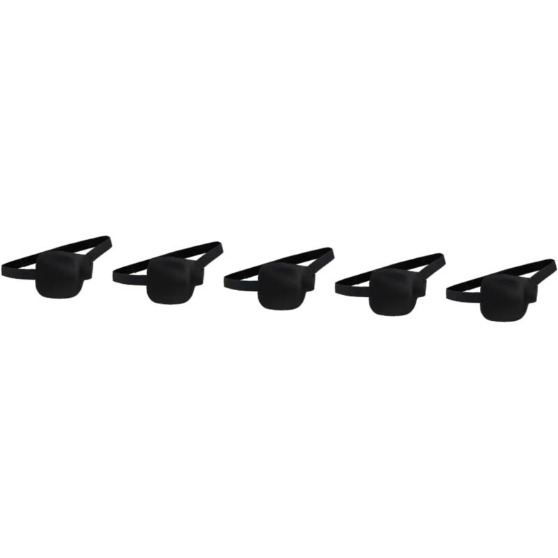 Lot de 15 masques pour les yeux simples, cache-œil pour les yeux paresseux, cache-œil simple, lunettes, cache-œil de costume, cache-œil de capitaine