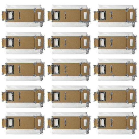 Lot de 15 sacs à poussière pour robot Xiaomi Roborock T7s T7s Plus S7 S7 Plus