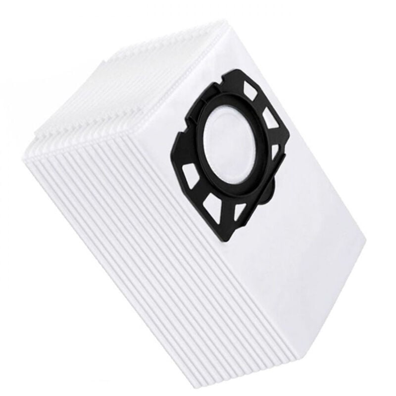 Lot de 15 sacs d'aspirateur pour Krcher 2.863-006.0 sacs filtrants en non-tissé 487 WD4 WD5 WD6 WD5P WD6P Premium MV4 MV5 MV6 pour aspirateur humide