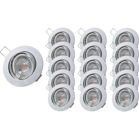 Lot spot led blanc neutre