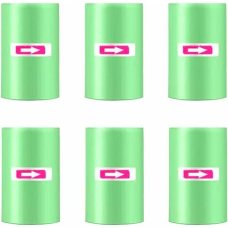 Lot de 150 sacs poubelle 10L -15L avec cordon de serrage, grands sacs poubelle solides Anti-Fuite Ultra Résistant Petit sac poubelle pour poubelle de voiture, indéchirable et étanche aux liquides，Kole