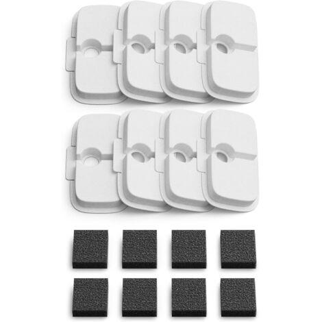 Lot de 16 Filtres Fontaine Chat - Compatible Petlibro 2.5L et Dockstream - Avec Éponges Préfiltration - Qualité Supérieure