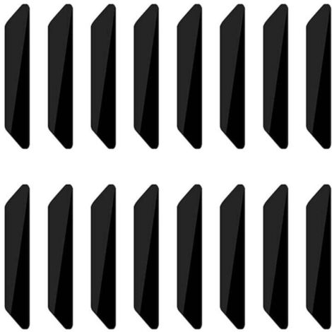 Lot de 16 patins antidérapants pour tapis, sols en bois dur, carrelages et parquets