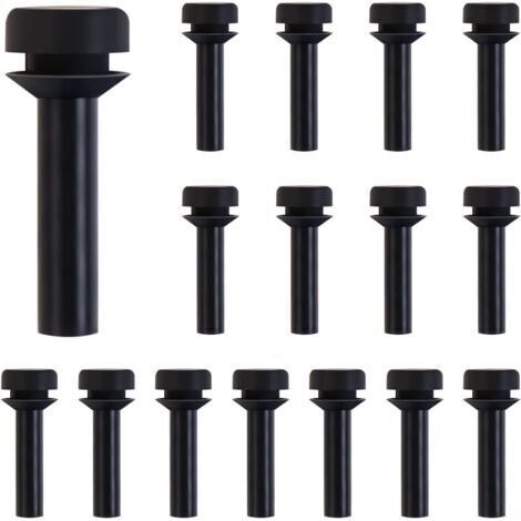 Lot de 16 pieds de rechange en caoutchouc pour grille de cuisinière à gaz compatibles avec WB20X24790 performance durable à haute température