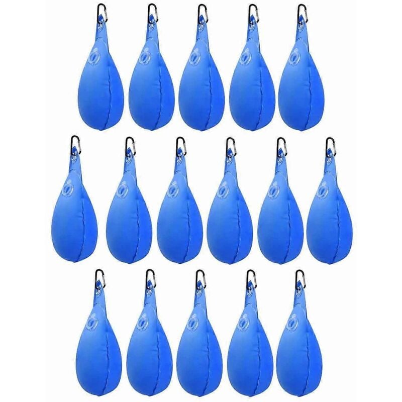 Alovez - Lot de 16 poids de couverture de piscine, sacs de suspension pour l'hivernage de la piscine à la maison