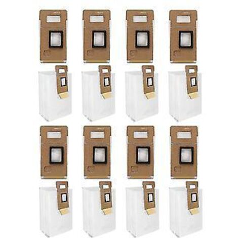 Lot de 16 sacs à poussière pour aspirateur robot Xiaomi Roborock S7/S7+ (vidange automatique, 3 l)