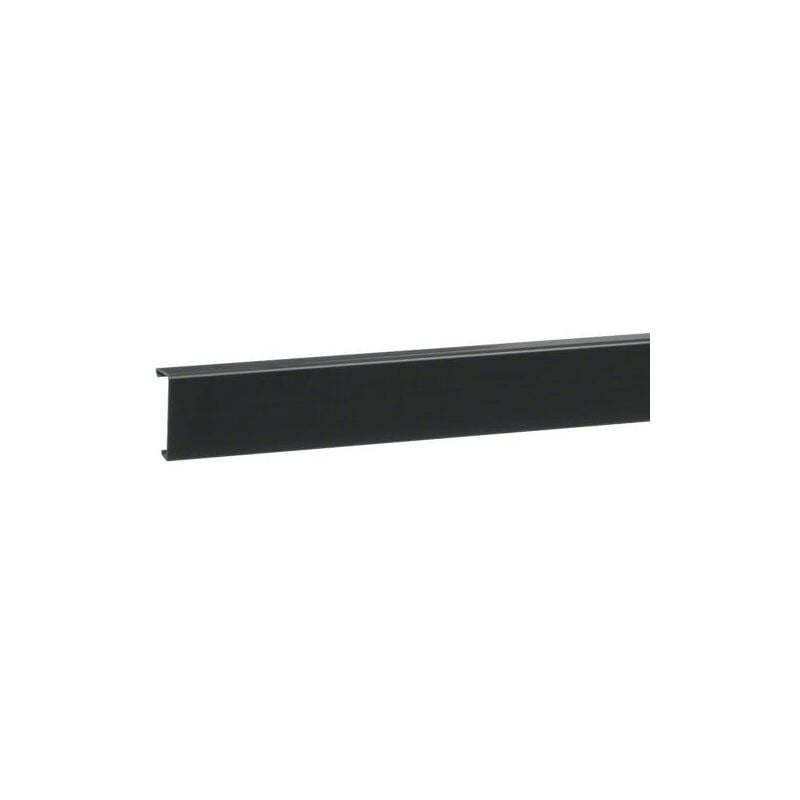Hager - Couvercle pour plinthe SL20055 graphite noir SL2005529011