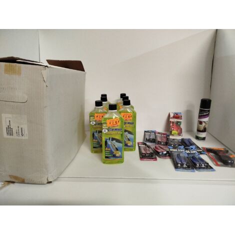 Lot de 19 - MA-FRA VOODOO RIDE TURBOCAR - Produits entretien auto et 10kg chiffons - Kit complet nettoyage et confort - Voir photos