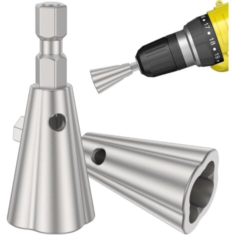 Lot de 2/4 outils de torsion de fil en acier inoxydable 6 mm tige hexagonale automatique perceuse électrique tournevis outil de torsion 2 à 6 voies pour électricien