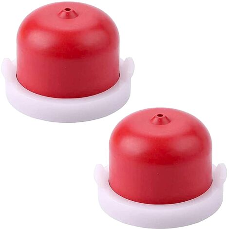 (Lot de 2) 594281 Poires d'amorçage compatibles avec les séries Briggs & Stratton 450E, 500E, 550E, 08P502, 09P6S et 09P7 (Amorceur-Carburateur)