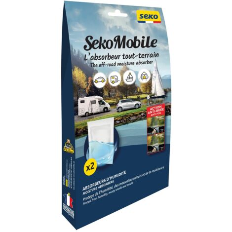 Lot de 2 absorbeurs d'humidité SekoMobile 2x150gr SEKO