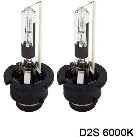 Lot de 2 AC D2S 6000K Xenon HID Ampoule Lampe à Décharge Phare Ampoule de Rechange HID Lampe Xénon 35W - 12V