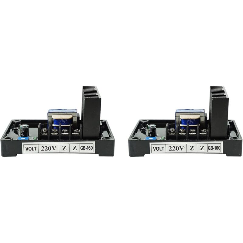Lot de 2 accessoires de groupe électrogène GB160 Régulateur AVR générateur brossé