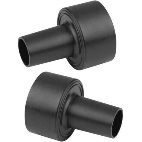 Lot de 2 adaptateurs de tuyau d'aspirateur WS25011A, réducteur de tuyau d'aspirateur de 6,3 cm à 3,2cm, adaptateur d'accessoires pour aspirateur humide/sec pour raccords de collecte de poussiè