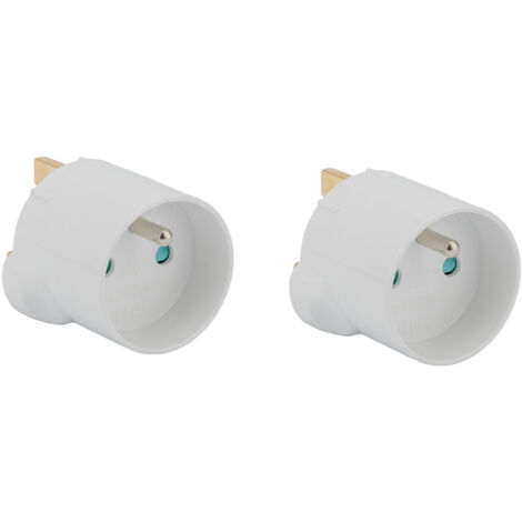 Lot de 2 adaptateurs France /Royaume Uni - Zenitech