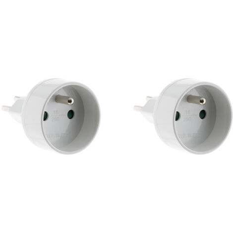 Lot de 2 adaptateurs France/Suisse Zenitech