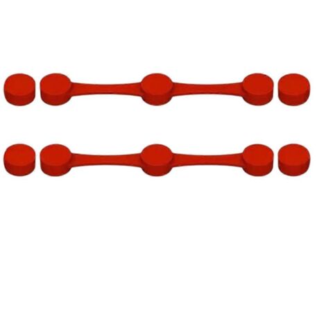 Lot de 2 aimants en silicone pour maintenir la friteuse à air en place.
