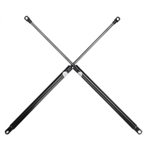 Lot de 2 amortisseurs à ressort de support de levage de vérin à gaz automatique 650NN 495 mm pour véhicules à usage général