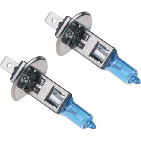 Lot de 2 ampoules halogènes 12V 100W blanc xénon 6000K pour phares antibrouillard de voiture