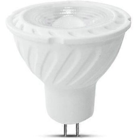 Lot de 2 ampoules LED 5W, puce spot MR16, blanc chaud 3000K, 12V