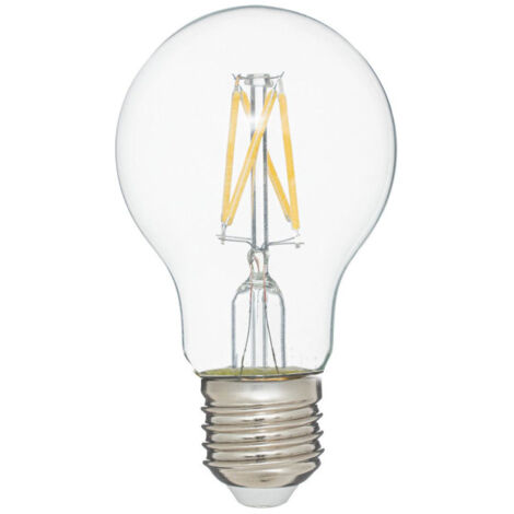 Lot de 2 Ampoules LED "A60" 10cm Transparent