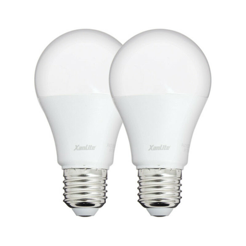 Lot de 2 ampoules SMD LED Opaque culot E27 1521 Lumens