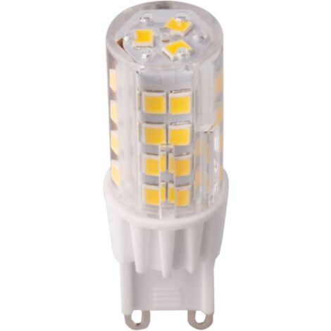 Lot de 2 ampoules LED capsule G9 10W 3000K 950lm chaud ECO LIGHT