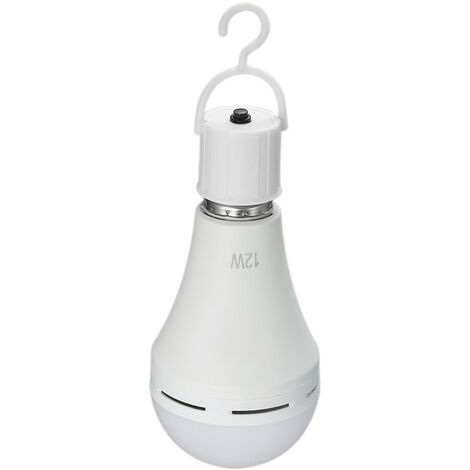 Ampoule Rechargeable LED - 7W E27 Lampe LED 2600mAh Ampoule de Secours  Rechargeable 6000K Blanc Froid pour Coupure de Courant[S304] - Cdiscount  Maison