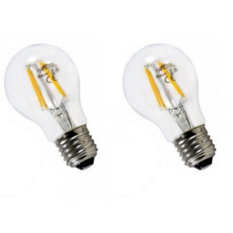 ARCOTEC Ampoules LED Dimmable E27 2X6W 600lm (60W) 300° - Blanc Chaud 2700K