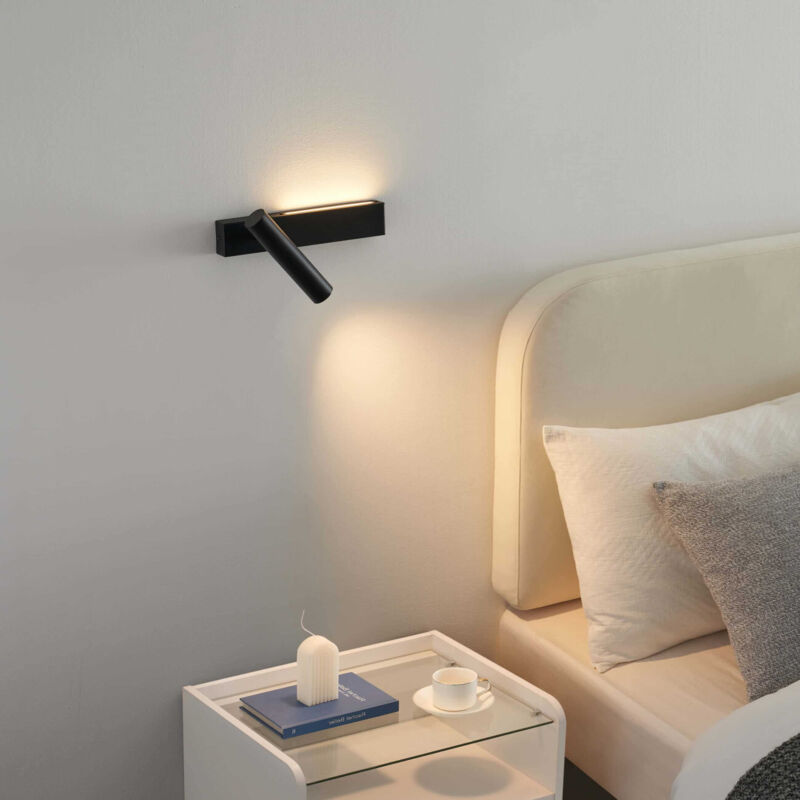 Lot de 2 appliques noire tête de lit droite et gauche - Lodvi