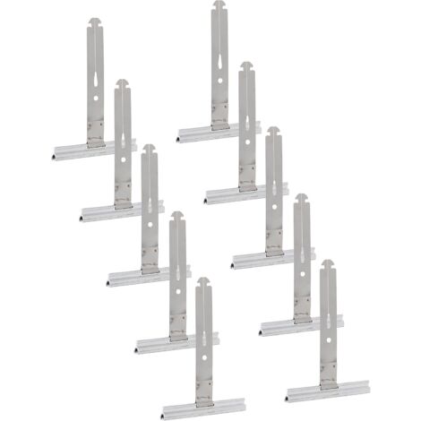 Lot de 2 Attaches Souples à  Clipser pour Lame de 8 mm et tous Types de Tablier de Volet Roulant