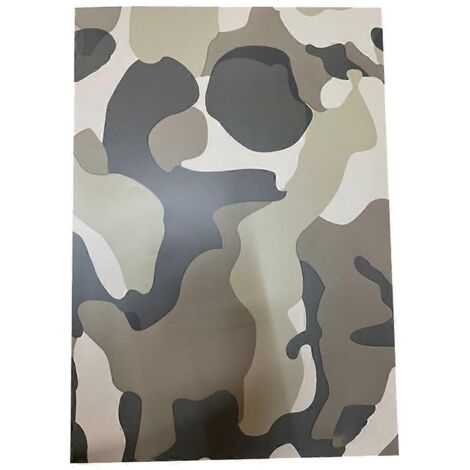 Lot de 2 autocollants en vinyle camouflage à faire soi-même, films protecteurs auto-adhésifs pour cahiers - 9211
