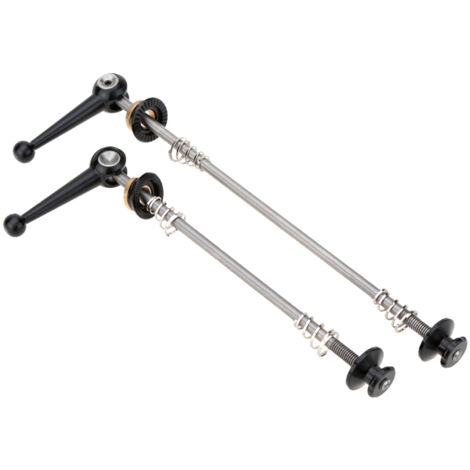Lot de 2 axes de roue ultralégers en titane à dégagement rapide Lixada pour VTT et vélo de route